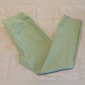 Green dress pants